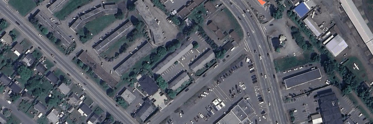 Driftwood Condos aerial view