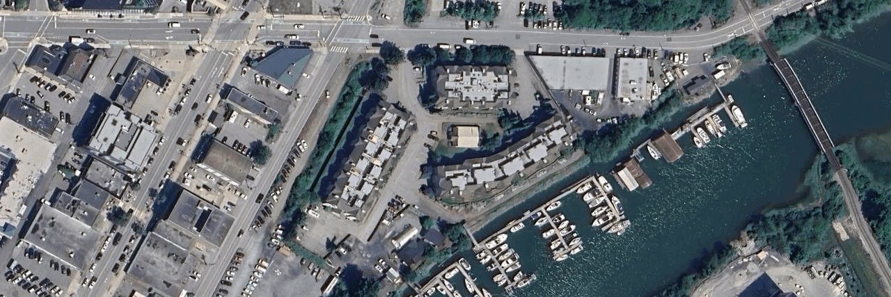 Marina Estates aerial view