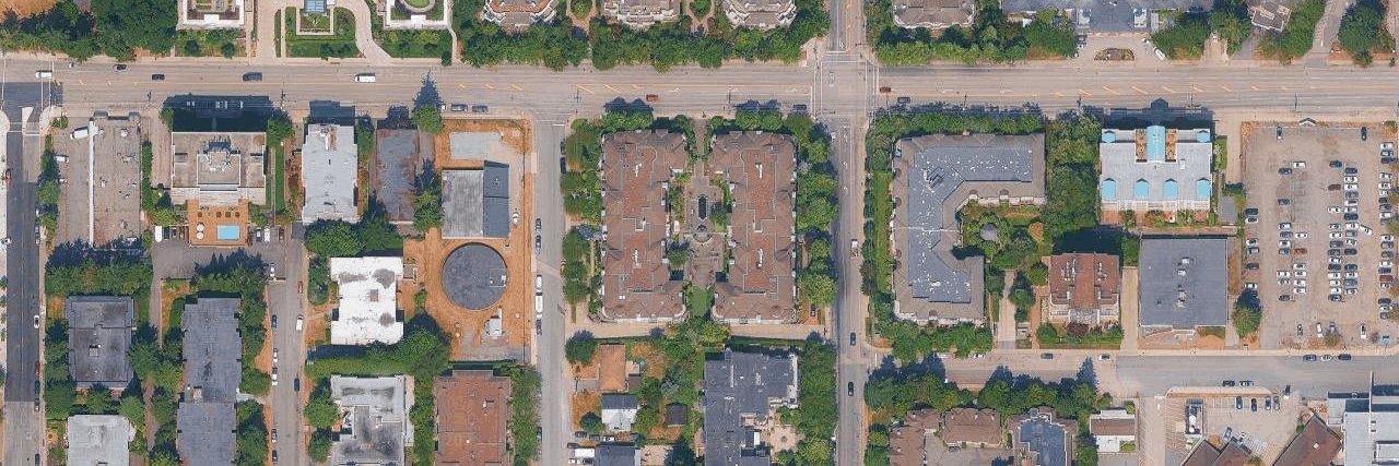 The Embassy aerial view