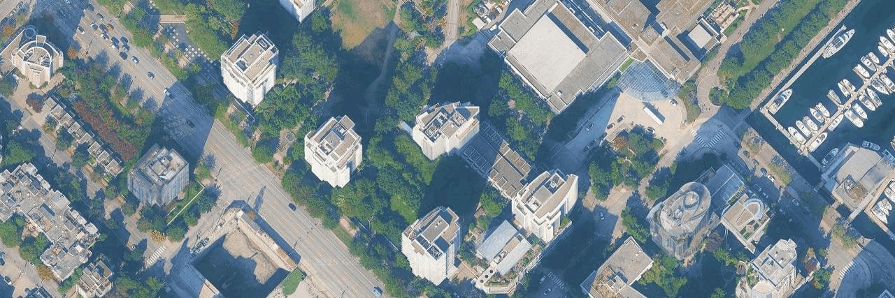 Bayshore Gardens aerial view