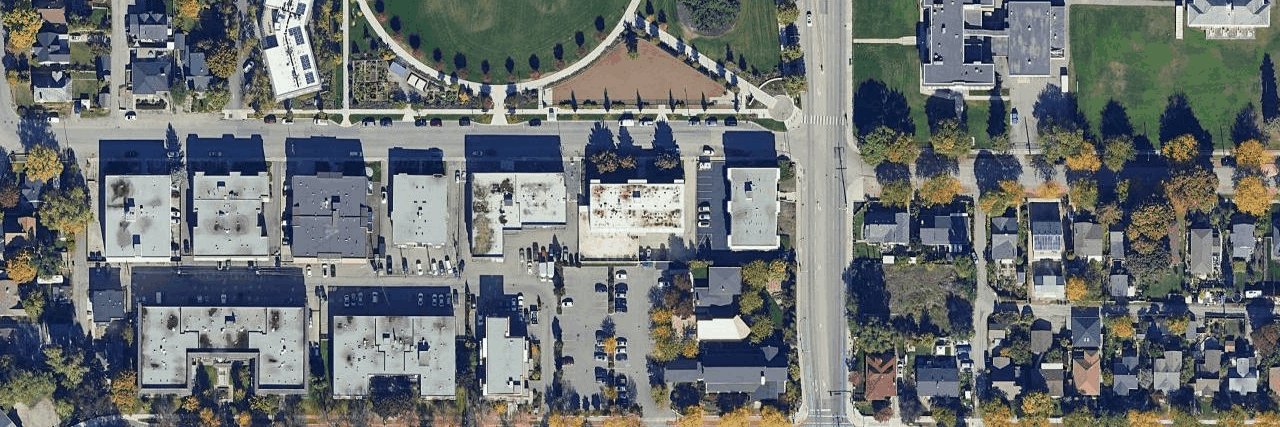 aerial view