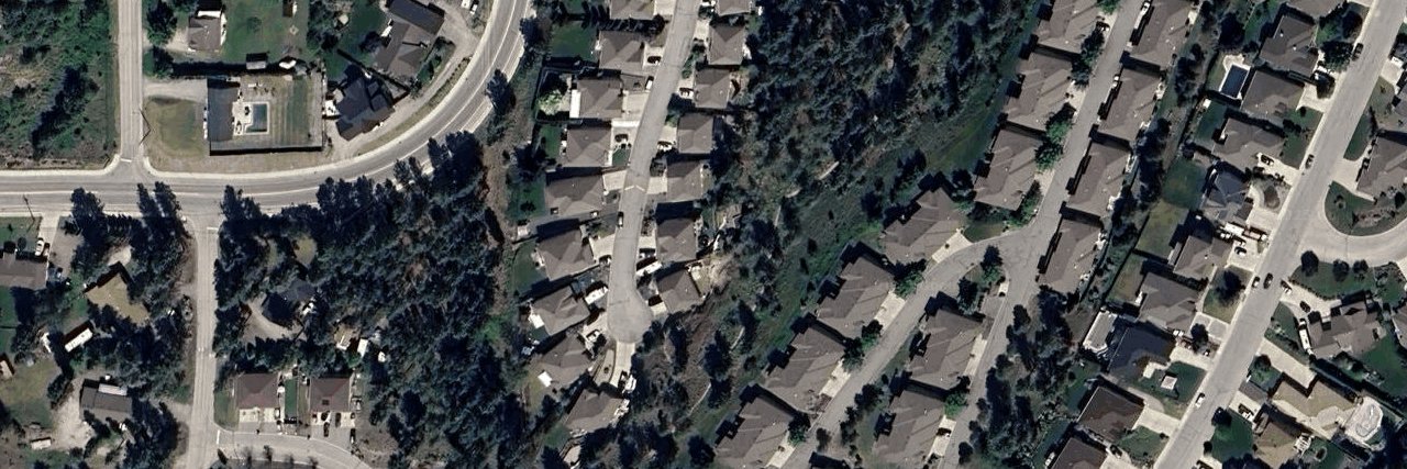 aerial view