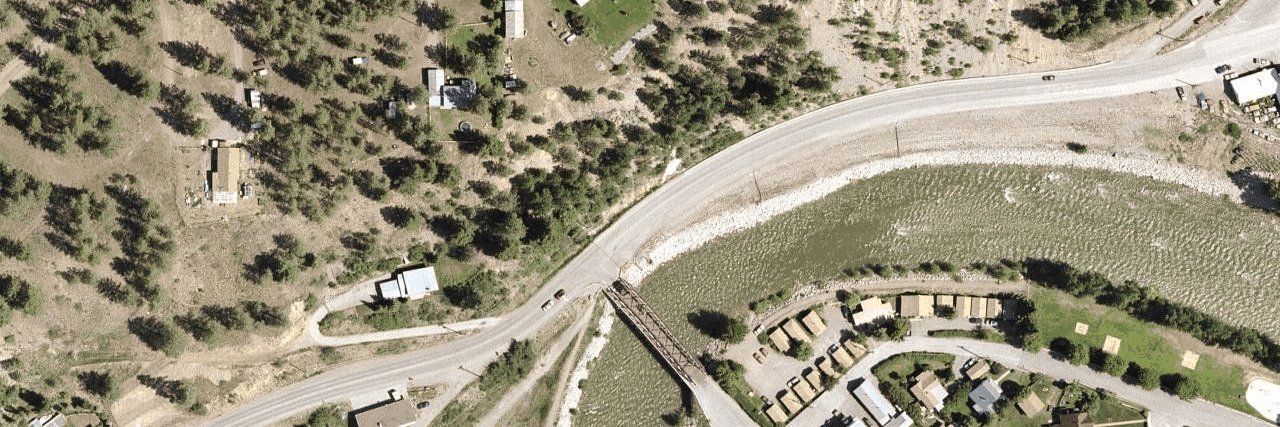 aerial view