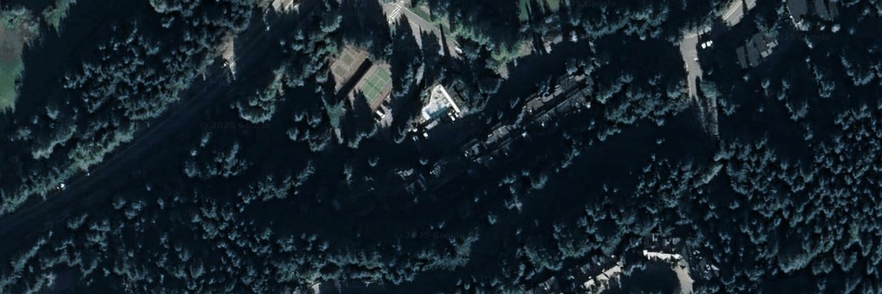 Tantalus Lodge aerial view
