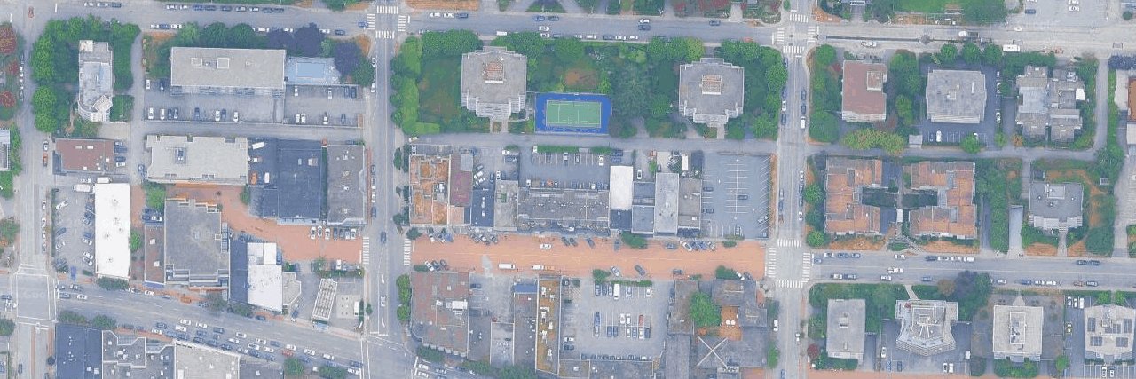 Clyde Village Centre aerial view