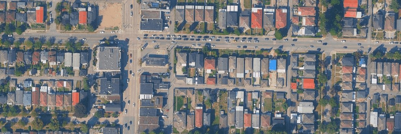 aerial view