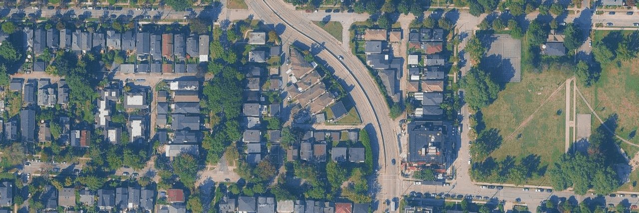aerial view
