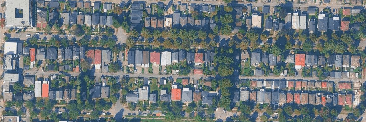 Main Street aerial view