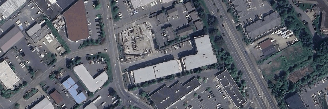 Newport Village aerial view
