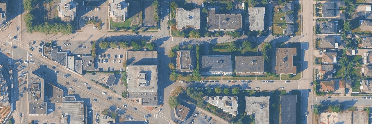 Marlborough Place aerial view