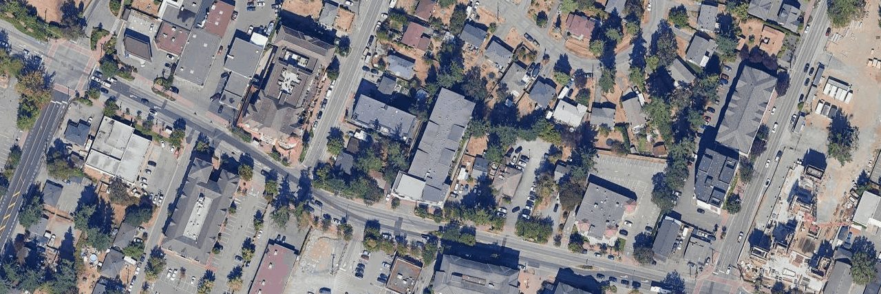 aerial view