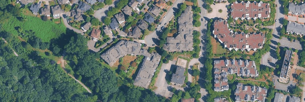 Fraserview Park aerial view