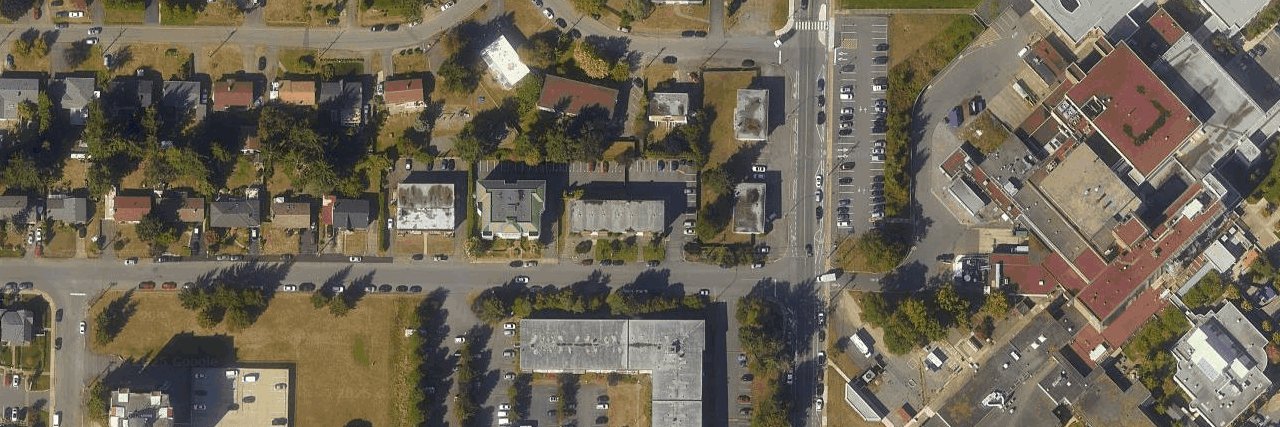 aerial view