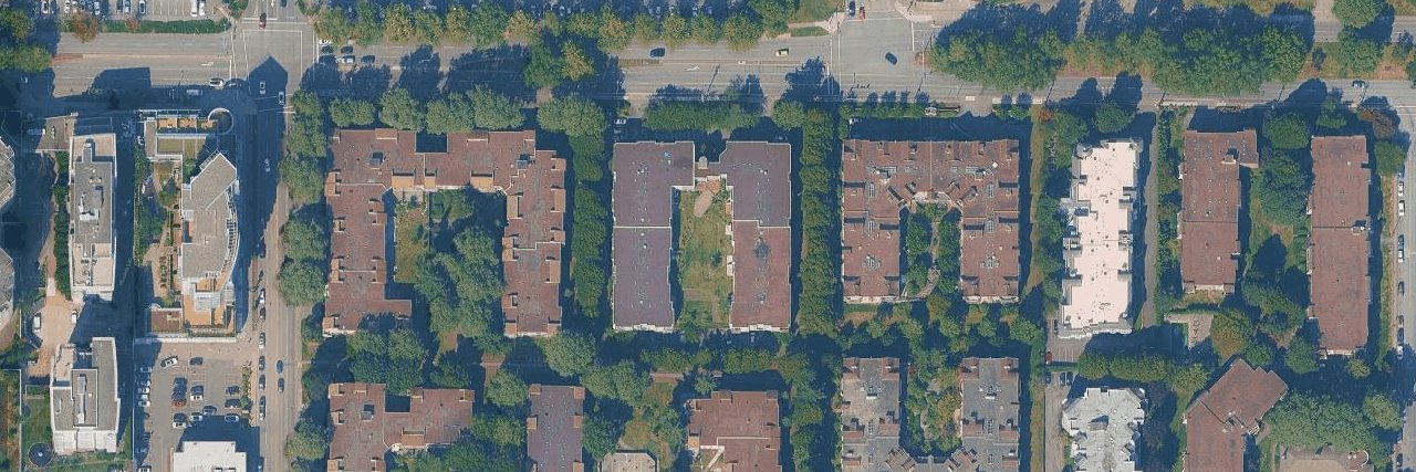 Lansdowne Manor aerial view