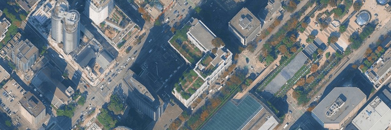 Electric Avenue aerial view
