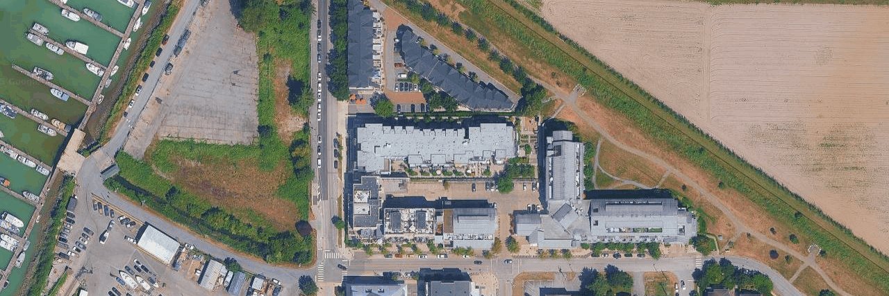 Harbour Walk aerial view