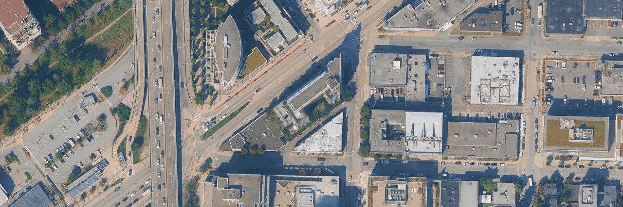 Montreux aerial view