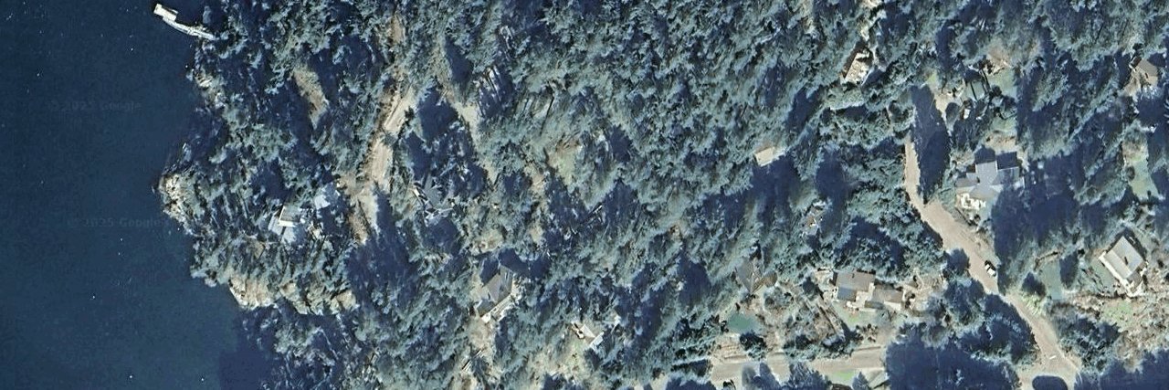 King Edward Bay aerial view