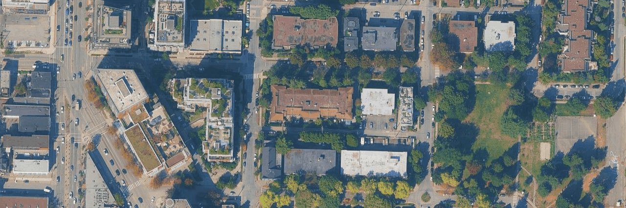 Landmark Belvedere aerial view