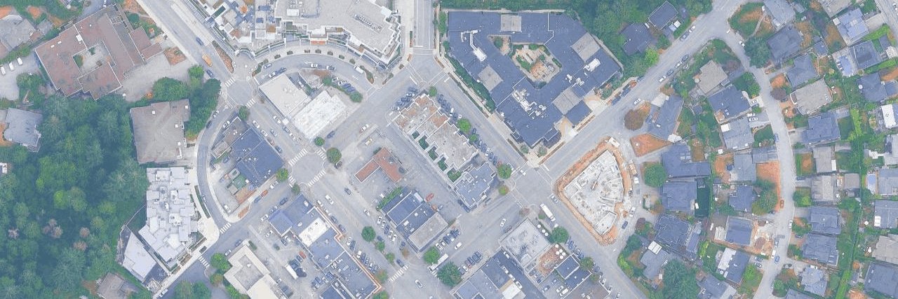 Village Square aerial view