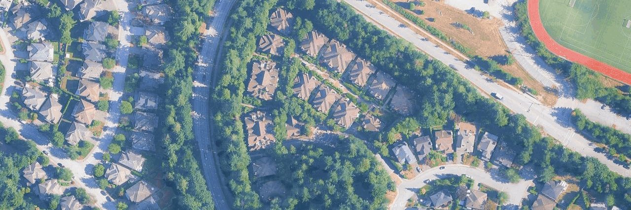 Forest Hill aerial view