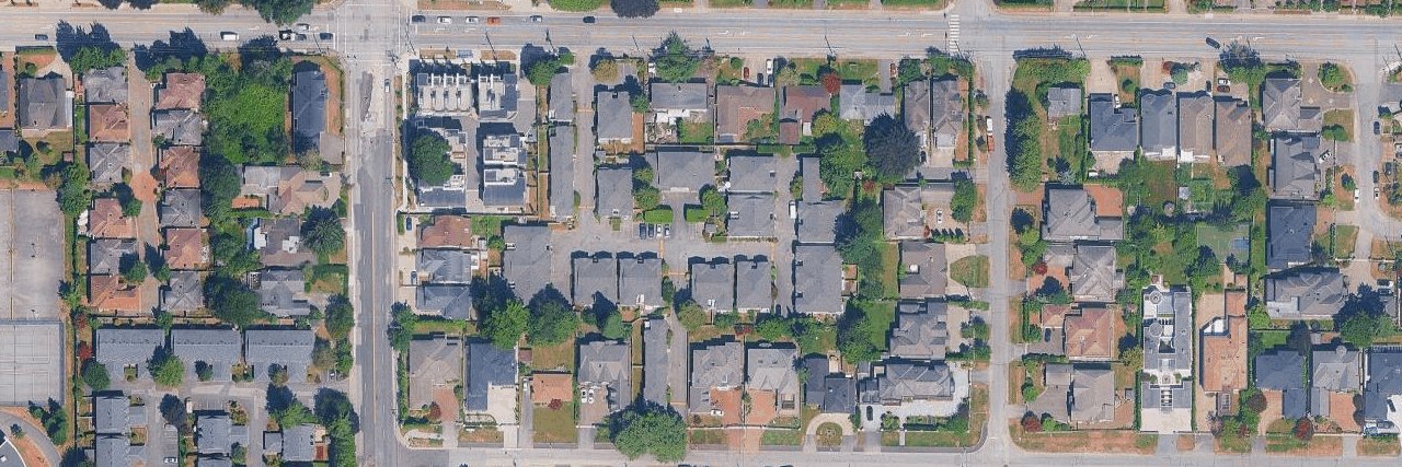 Twin Cedar aerial view
