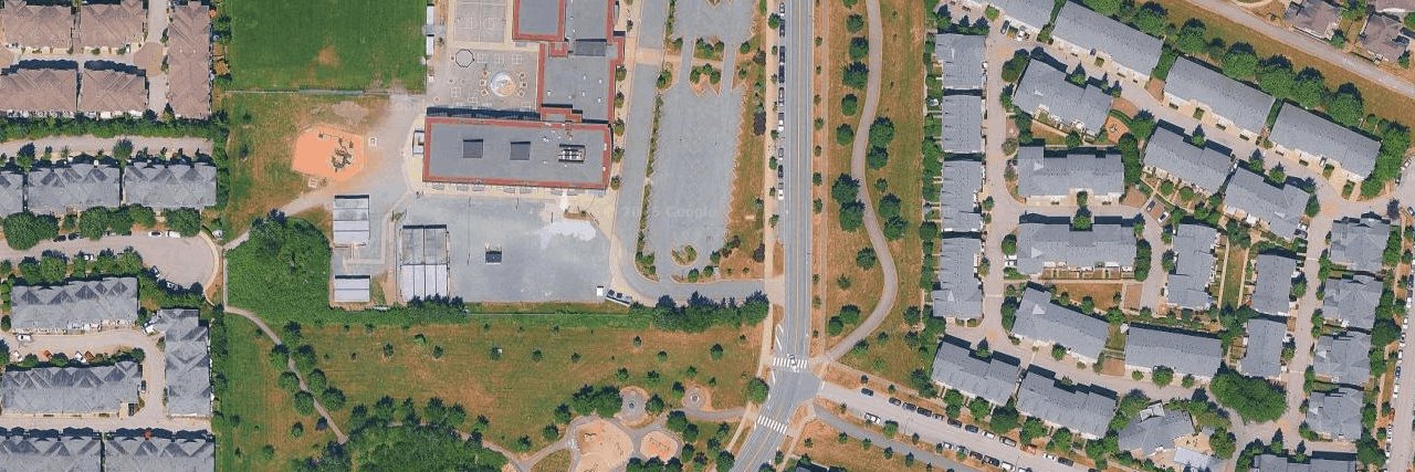 Westminster Plateau aerial view