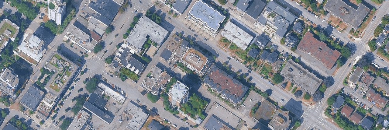 The Anchor aerial view