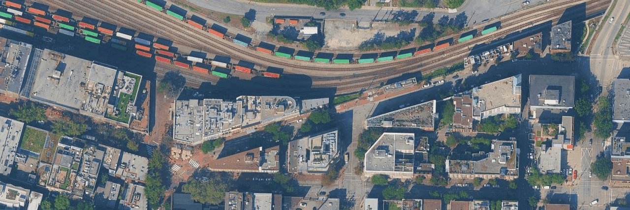 Harbour Block aerial view