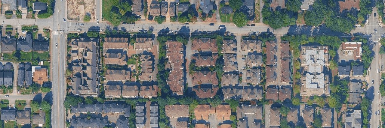 Canaan Court aerial view