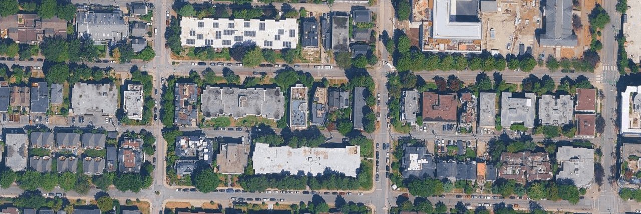 The York aerial view