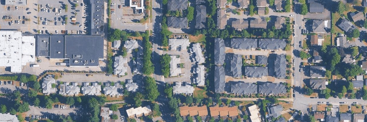 Prince Charles Court aerial view