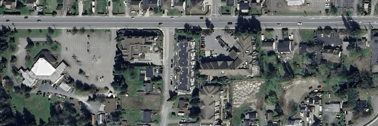 Briskham Manor aerial view