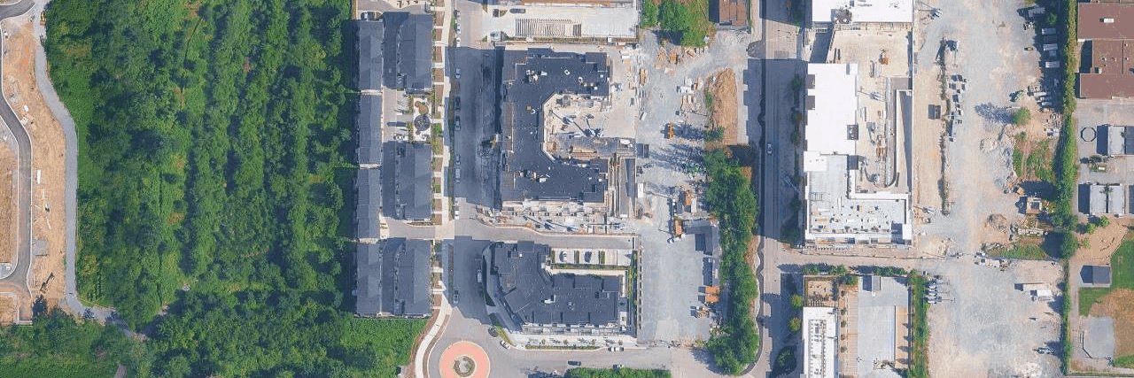 The Hive aerial view