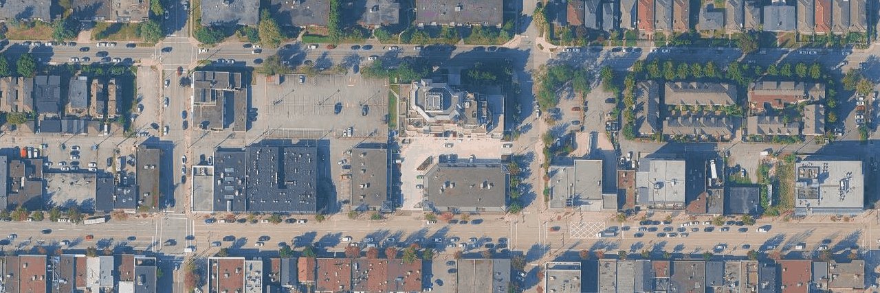 Carleton Terrace aerial view