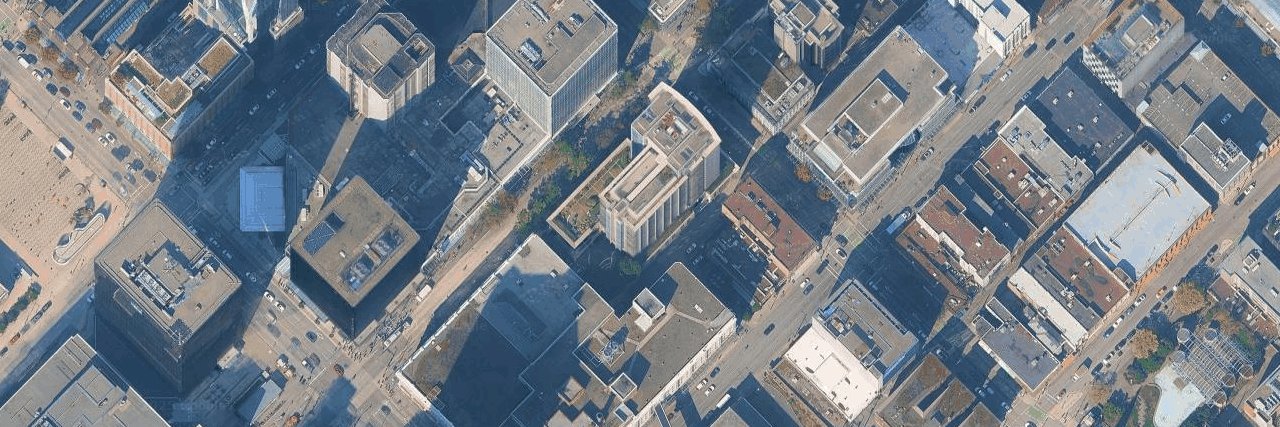 The Hudson aerial view