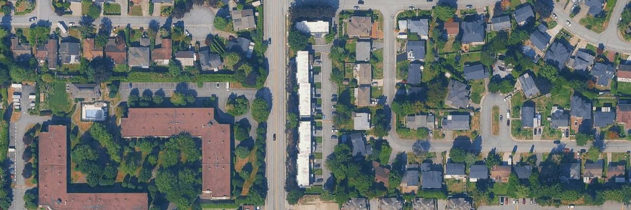 Garden Manor aerial view