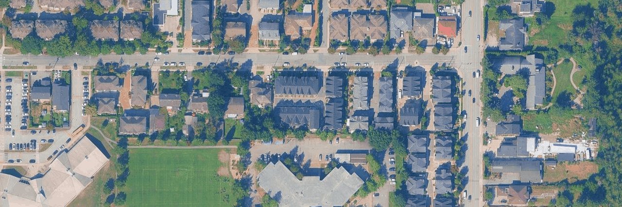 Serene aerial view