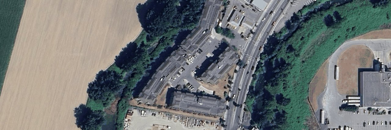 The Vibe aerial view