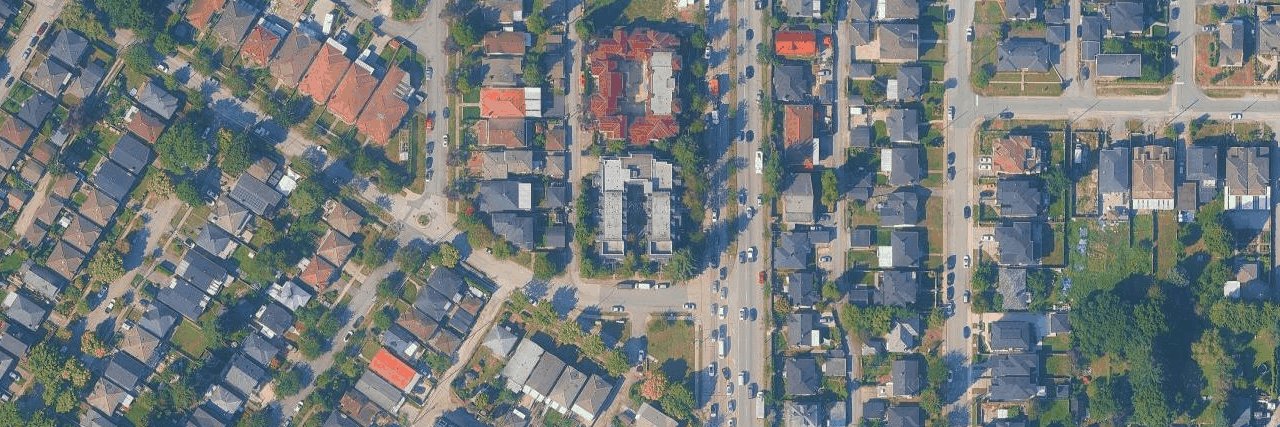 aerial view