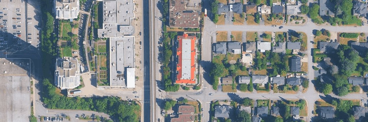 Garden Terrace aerial view