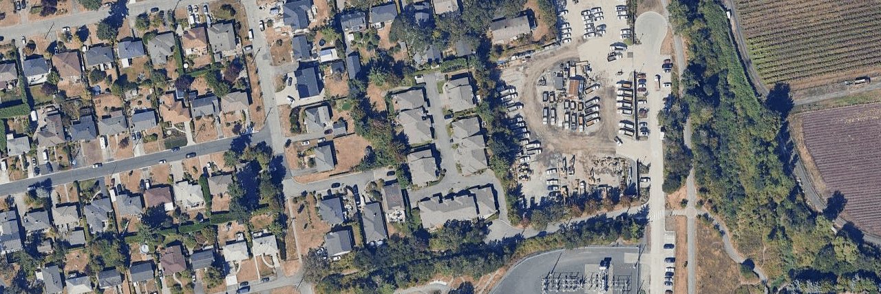 Lakehill Estates aerial view