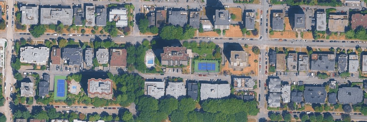 Century House aerial view