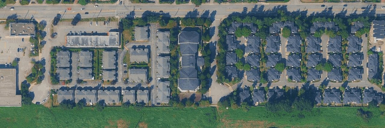 Bridgeport Court aerial view