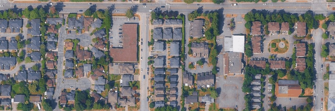 Manor Gardens aerial view