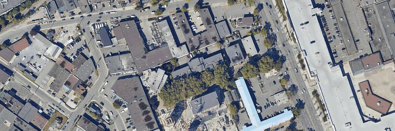 Mayfair Walk aerial view