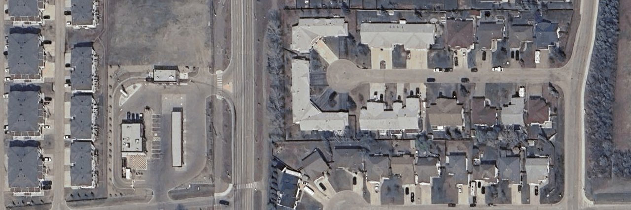 aerial view