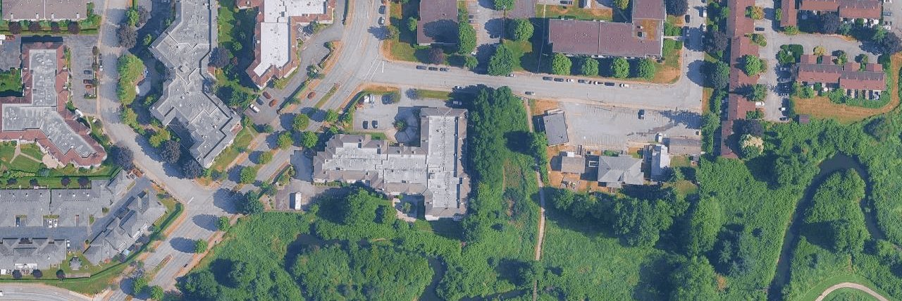 Riverglen Estate aerial view