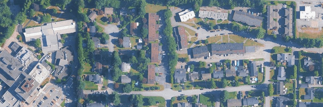 Holly Manor aerial view