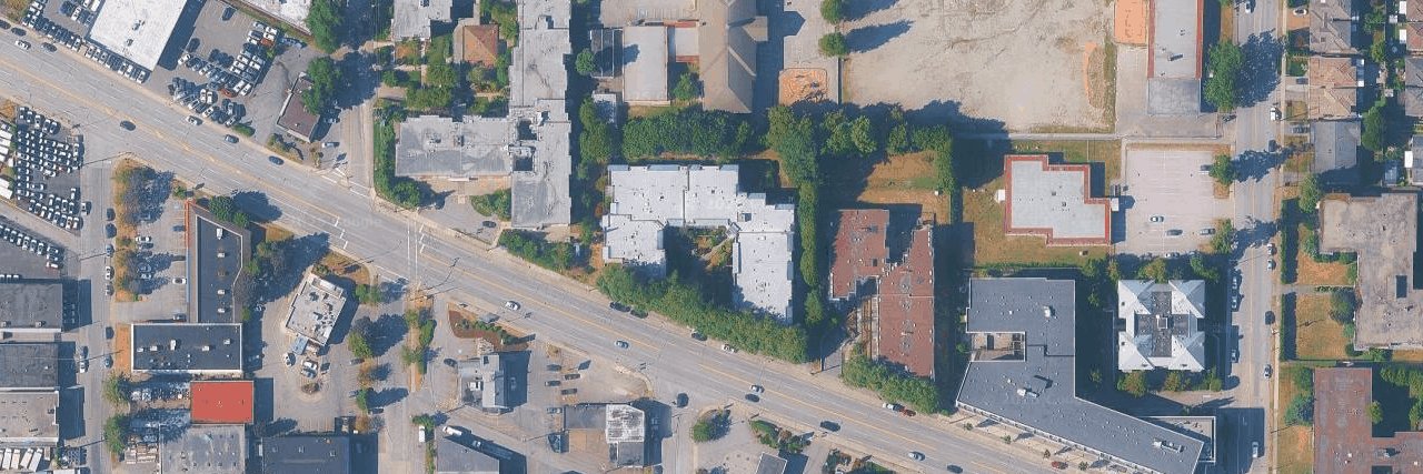 Hambry Court aerial view